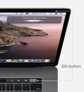 MacBook Pro Siri Button