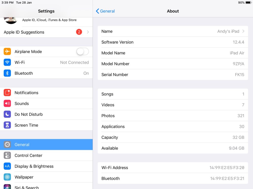 Apple Serial Number Lookup