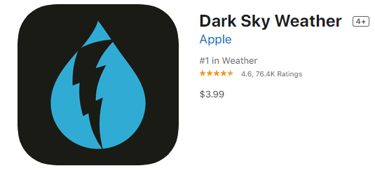 Apple Acquires Dark Sky