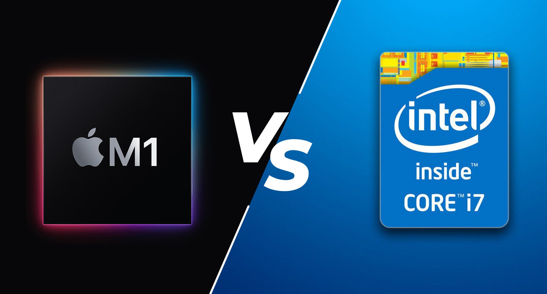 Apple M1 vs Intel Chips
