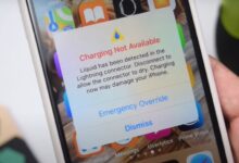 what is emergency override iphone