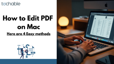How to Edit PDF on mac - Techable
