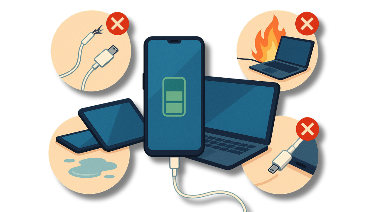 7 Mistakes to Avoid When Charging Your Devices