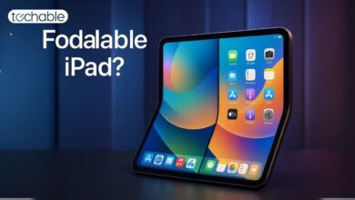 Foldable iPad