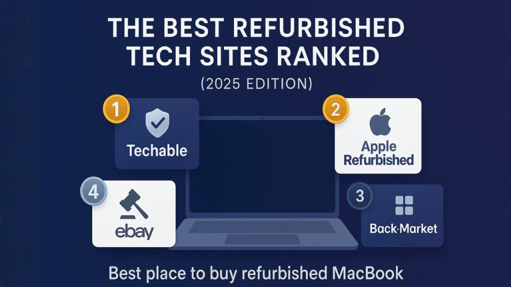 The Best Refurbished Tech Sites Ranked (2025 Edition)
