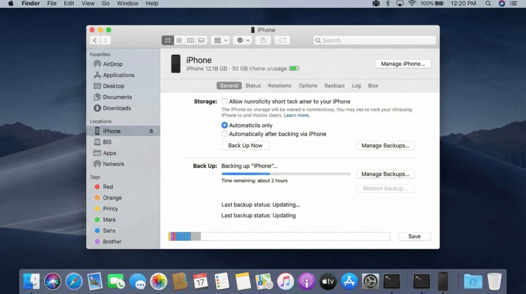 how much data is on your iPhone