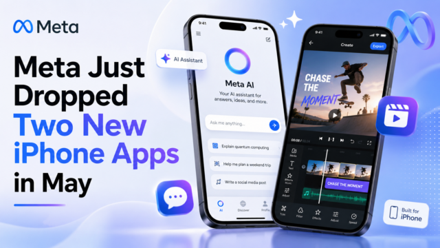 Meta App Ios Meta Just Dropped Two New iPhone Apps in May: Here's What Forum and ...