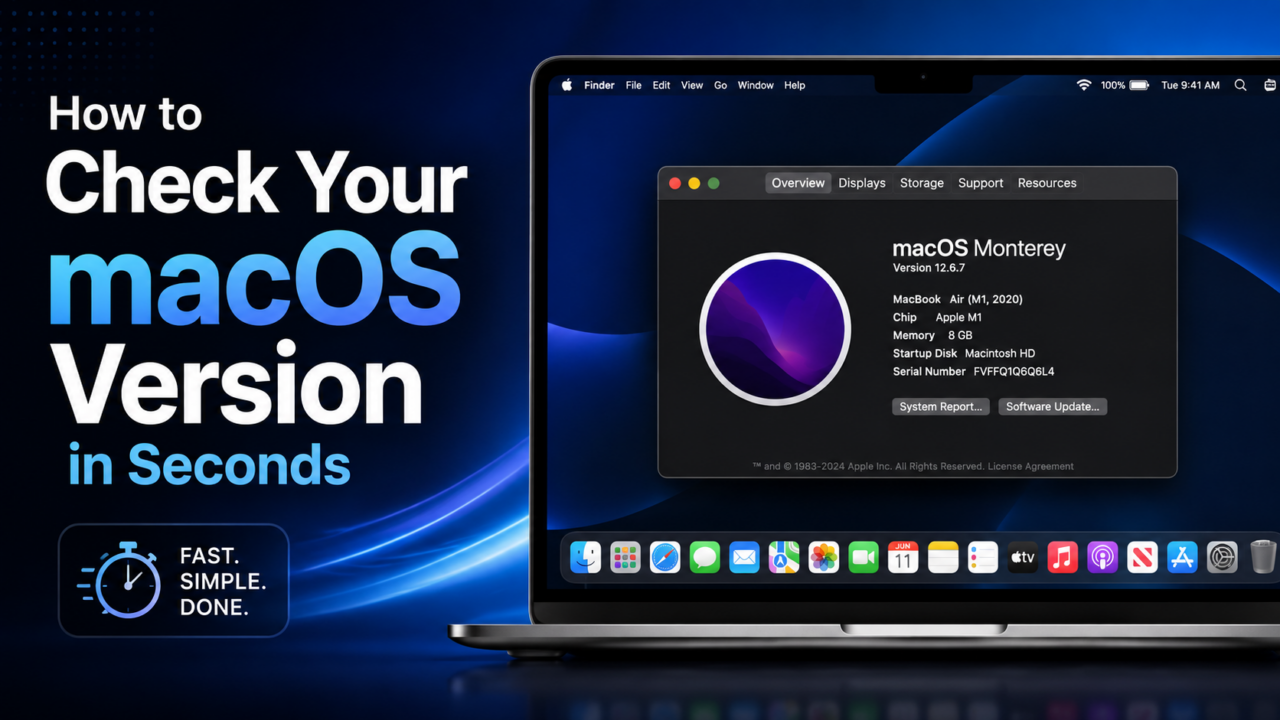 How to Check Your macOS Version in Seconds