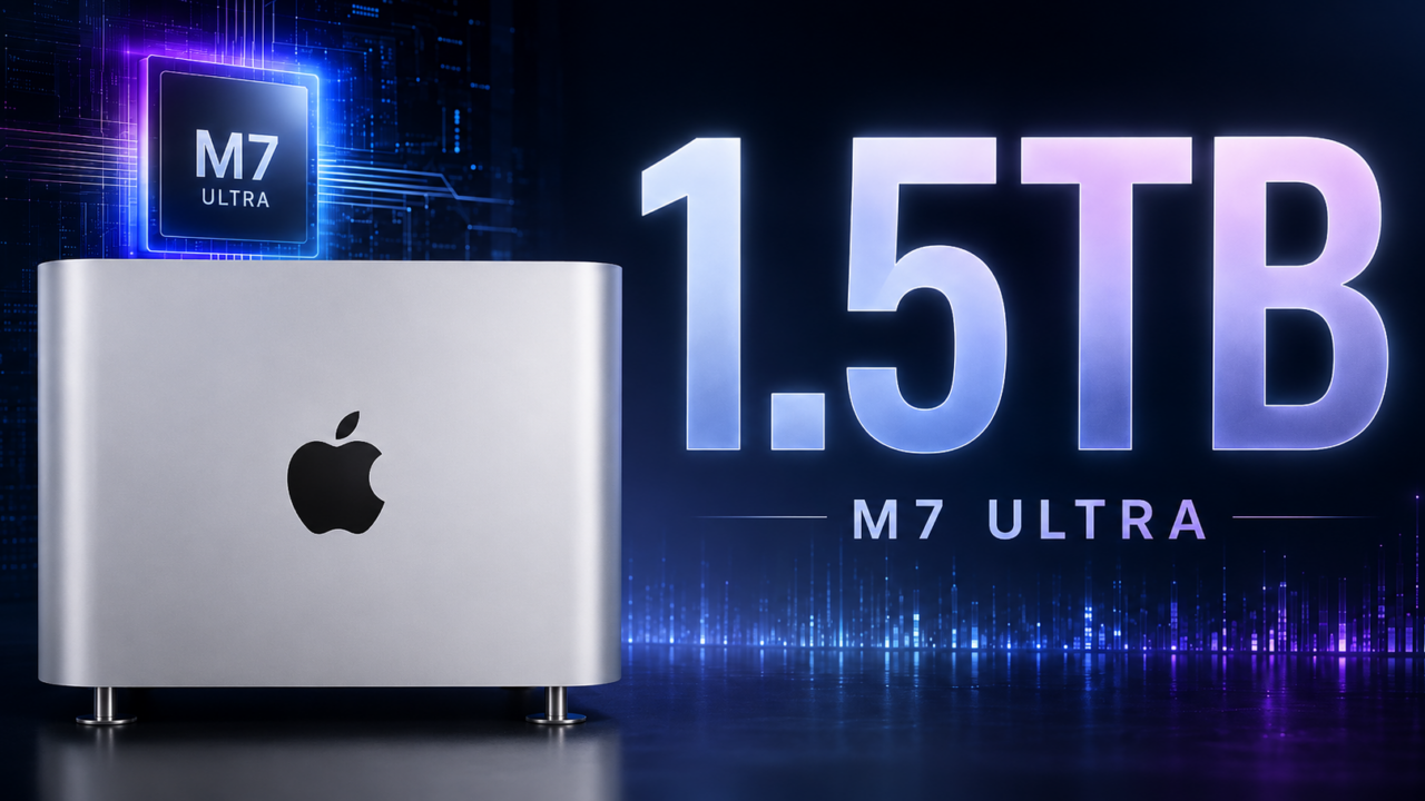 M7 Ultra Could Pack Up to 1.5TB of RAM, Finally Matching the 2019 Mac Pro
