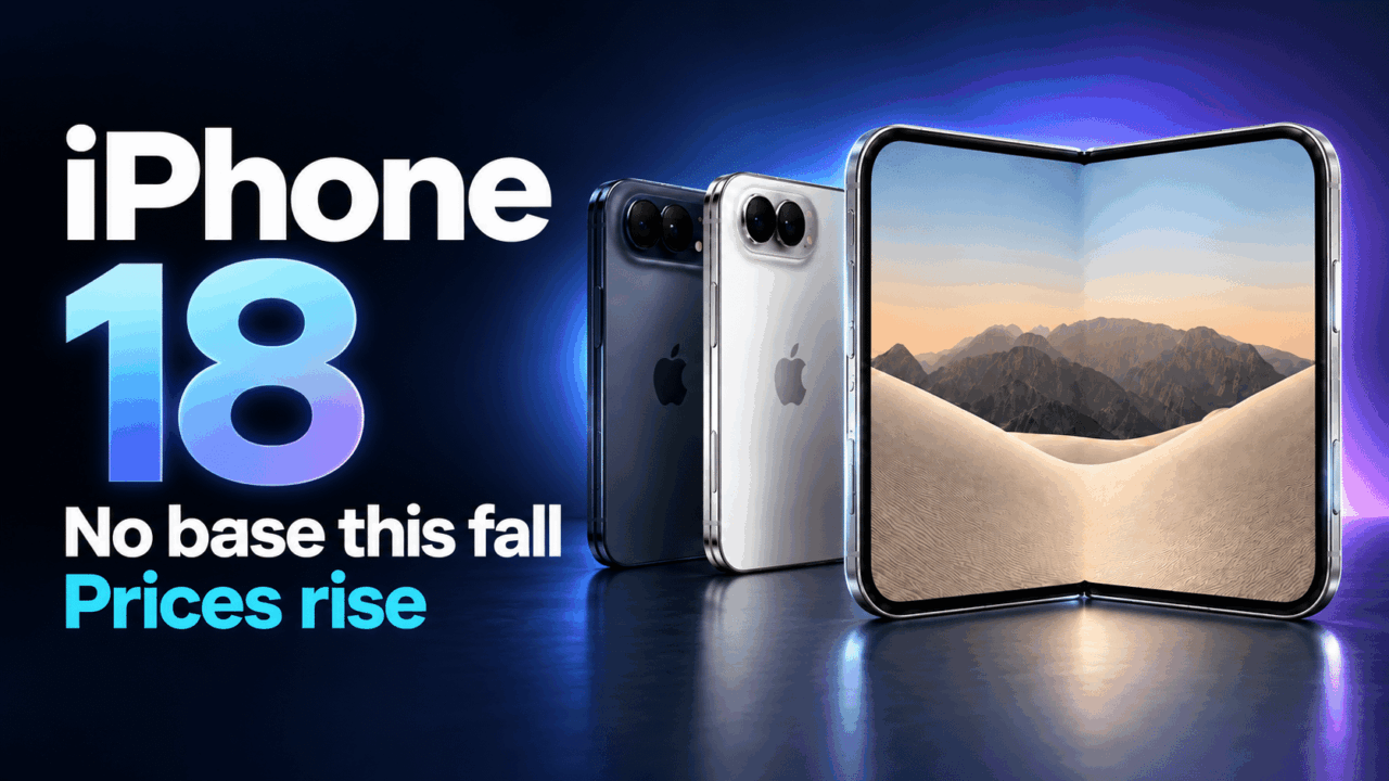 Apple Skips the Base iPhone 18 and Raises Prices Across the Lineup