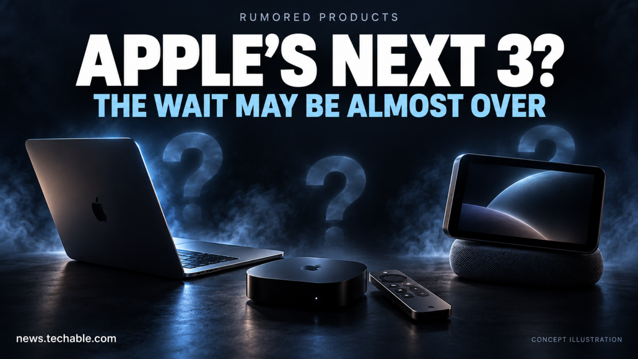 Apple’s Next 3 Products: MacBook, Apple TV & HomePad Rumors